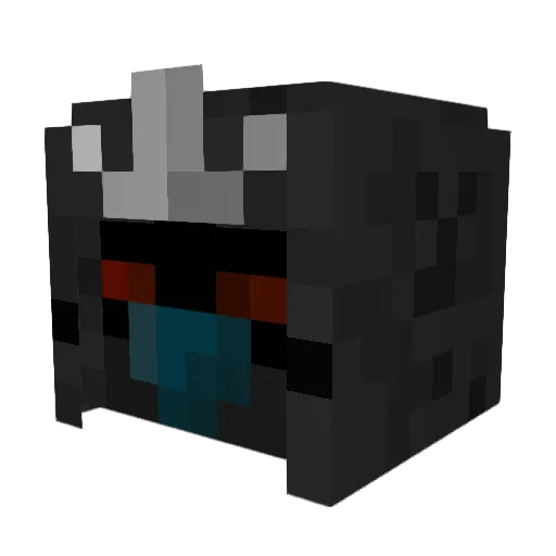 MXCV Minecraft avatar head, 3D render