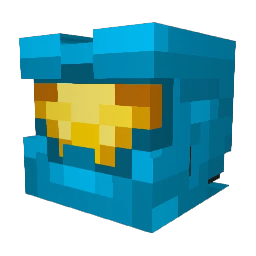 MXHADEZ Minecraft avatar head, 3D render
