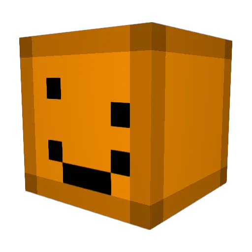 MXY886 Minecraft avatar head, 3D render