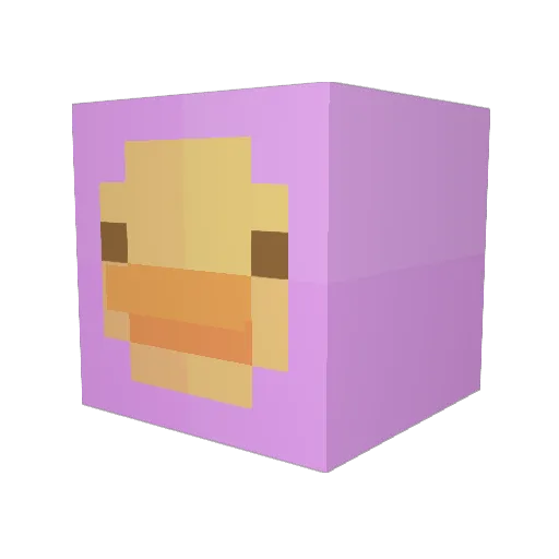 MYAIMSUCKS13 Minecraft avatar head, 3D render