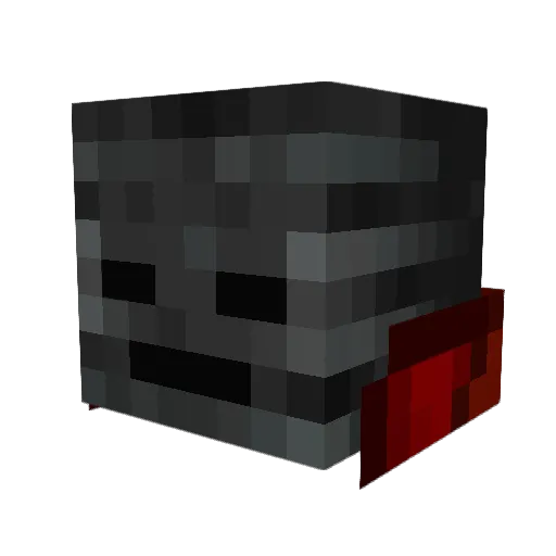 MYLAN27 Minecraft avatar head, 3D render