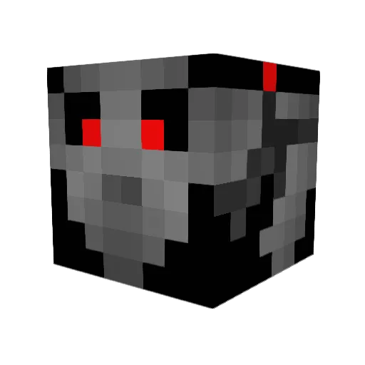 MYMIKEL Minecraft avatar head, 3D render