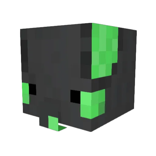 MYOCHAEE Minecraft avatar head, 3D render