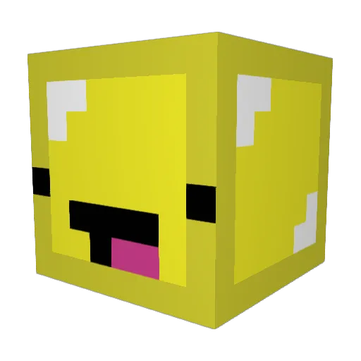 MYTH_Woke Minecraft avatar head, 3D render