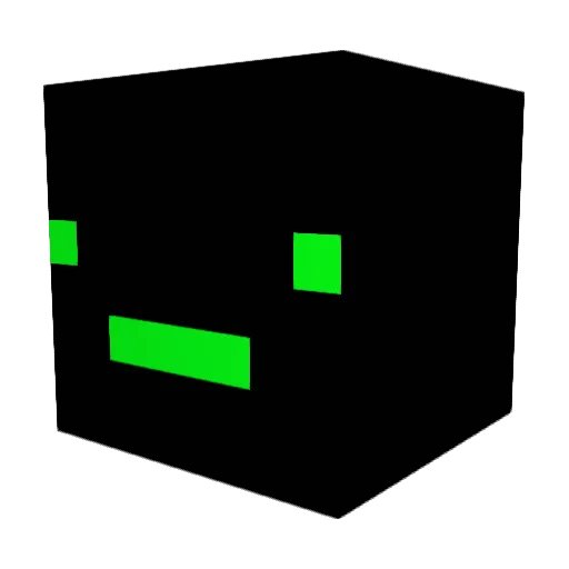 MZXP Minecraft avatar head, 3D render