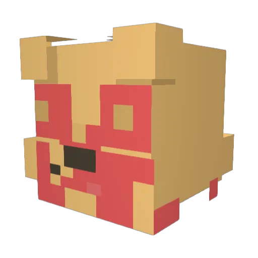 Minecraft-Avatar von M_2rhm: Kopf als 3D-Render