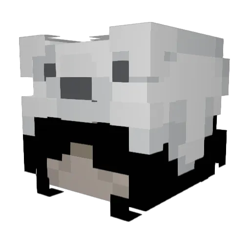 M_Alutka Minecraft avatar head, 3D render