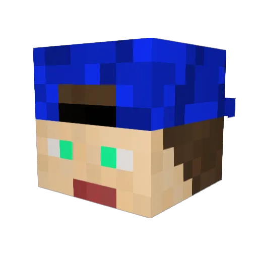 M_Beezy88 Minecraft avatar head, 3D render