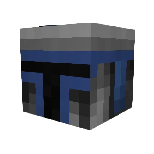 M_HOB12 Minecraft avatar head, 3D render