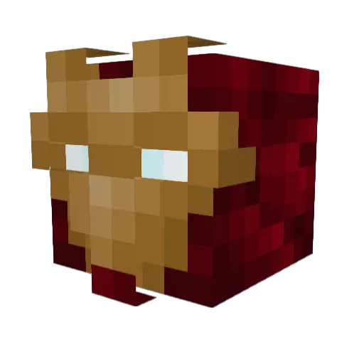 M_Jocke Minecraft avatar head, 3D render