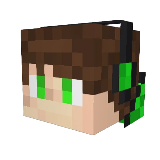 M_Prozza Minecraft avatar head, 3D render