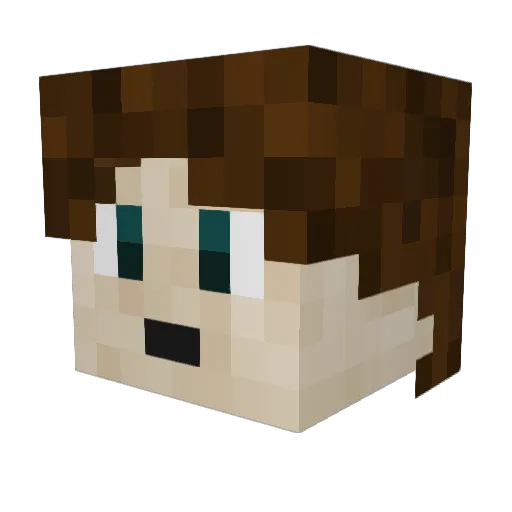 M_Sebastian101 Minecraft avatar head, 3D render