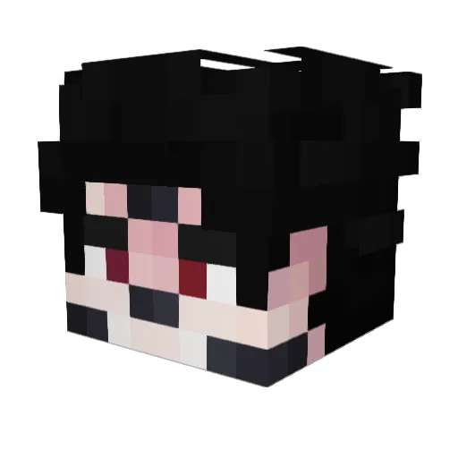 M_arcos Minecraft avatar head, 3D render