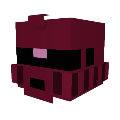M_goose Minecraft avatar head, 3D render
