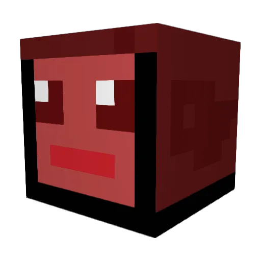 M_leon_ Minecraft avatar head, 3D render