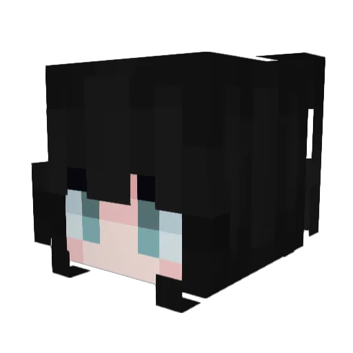 M_rio_M Minecraft avatar head, 3D render