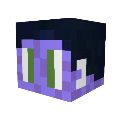 Ma2008ry Minecraft avatar head, 3D render
