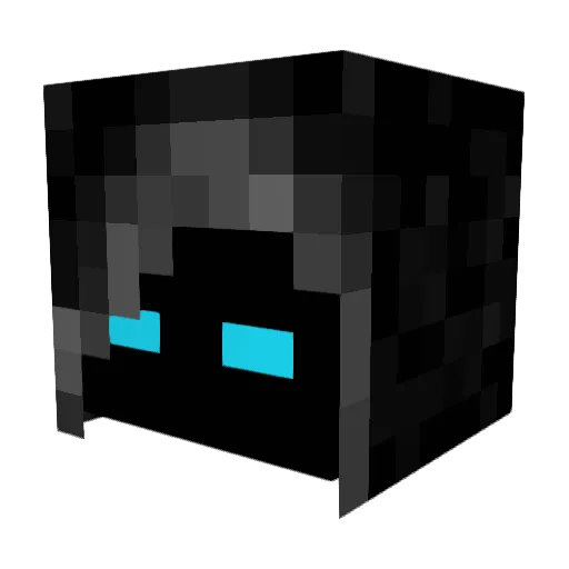 Ma77riX Minecraft avatar head, 3D render
