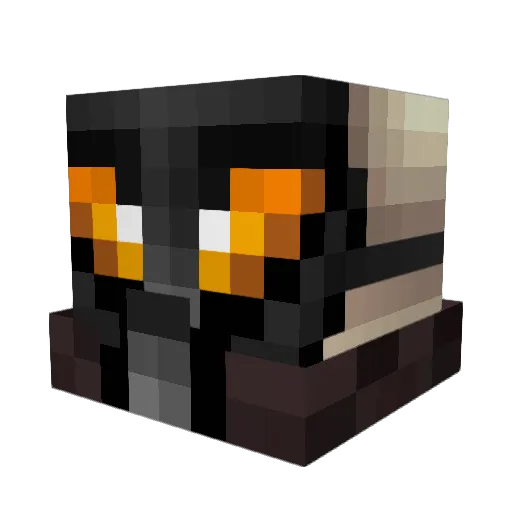 MaDx_6 Minecraft avatar head, 3D render