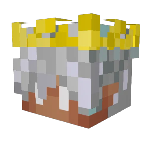 MaFia___ Minecraft avatar head, 3D render