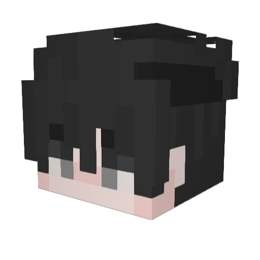 MaGeek_39 Minecraft avatar head, 3D render