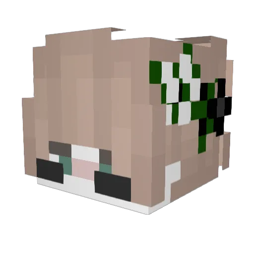MaJI4ik14 Minecraft avatar head, 3D render