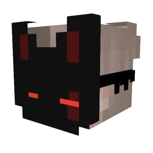MaJorKiLLer94 Minecraft avatar head, 3D render