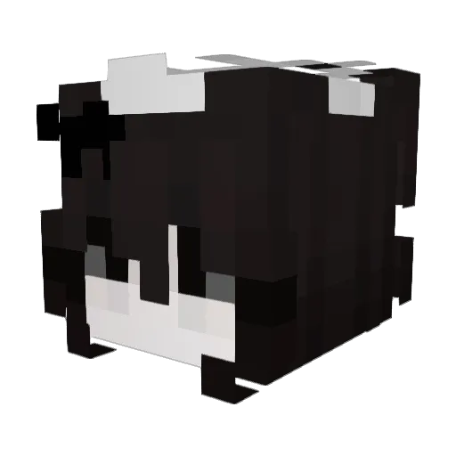MaLanguiTo_ Minecraft avatar head, 3D render
