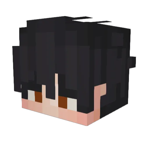 MaMadAli559 Minecraft avatar head, 3D render