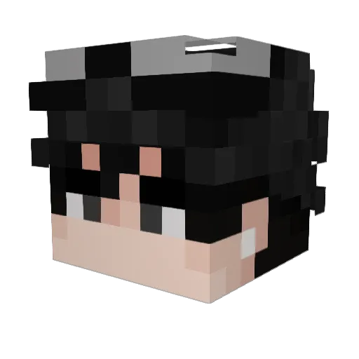 MaPoNgI73 Minecraft avatar head, 3D render