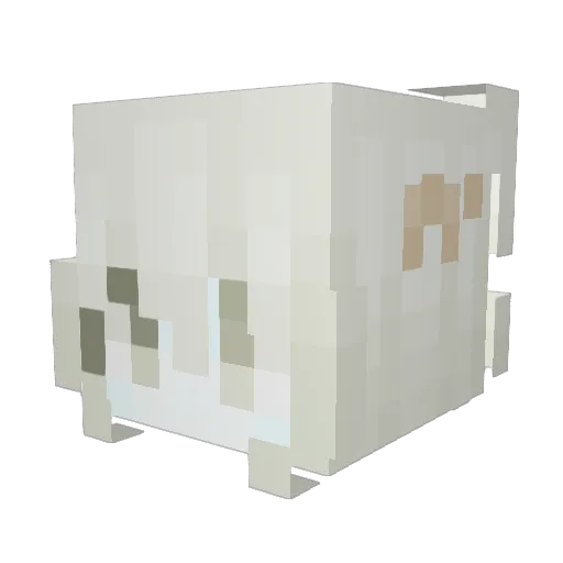 MaSaYu4 Minecraft avatar head, 3D render