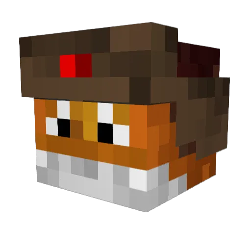 MaStErWoLf__ Minecraft avatar head, 3D render