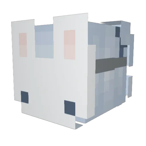 MaStik4 Minecraft avatar head, 3D render
