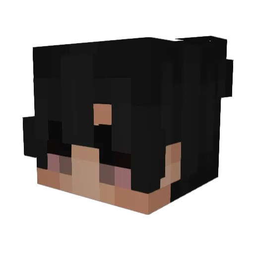 MaTious_ Minecraft avatar head, 3D render