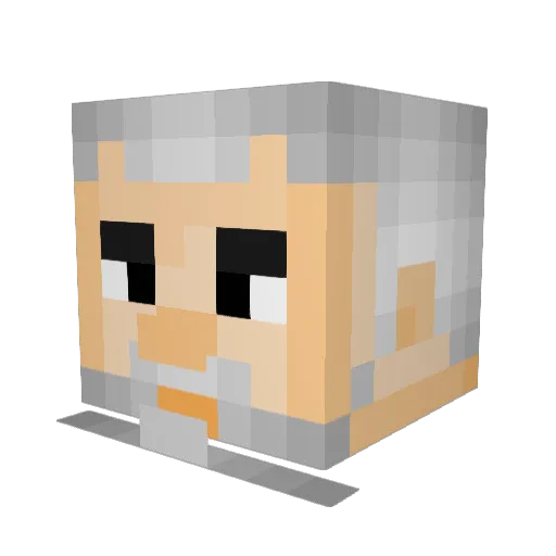 MaTtIwEsT97 Minecraft avatar head, 3D render