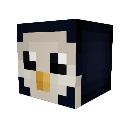 MaUrIzi0LP Minecraft avatar head, 3D render