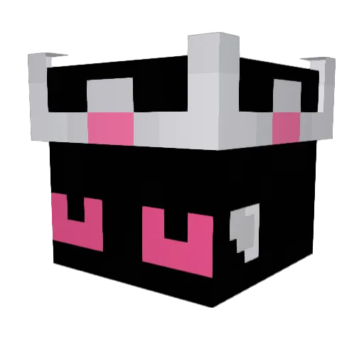 MaVagA Minecraft avatar head, 3D render