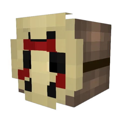 MaXzz18 Minecraft avatar head, 3D render