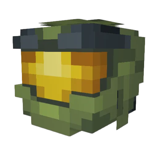 Ma_Profile Minecraft avatar head, 3D render