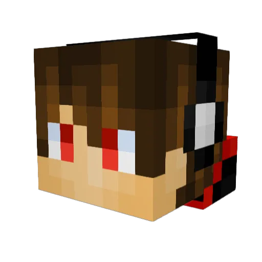 Maaarkoooooo Minecraft avatar head, 3D render