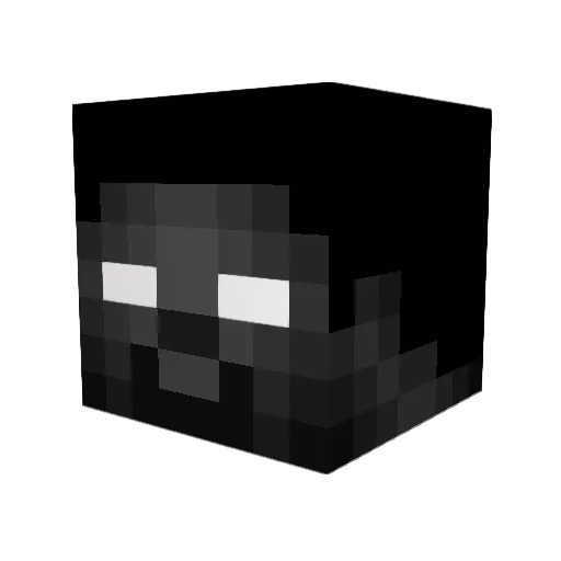 Maaax_ Minecraft avatar head, 3D render