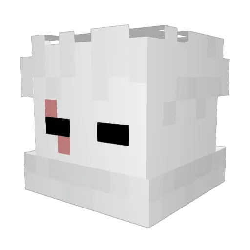 Maacz Minecraft avatar head, 3D render