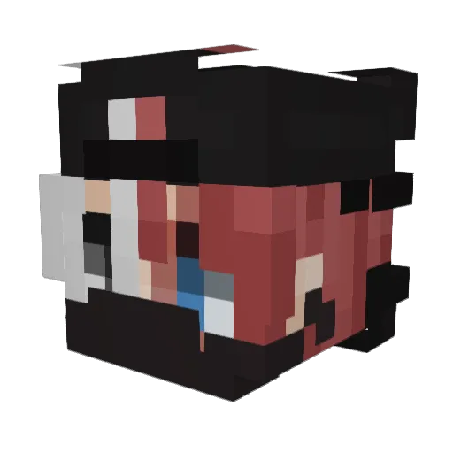 MaagynTheLegend Minecraft avatar head, 3D render