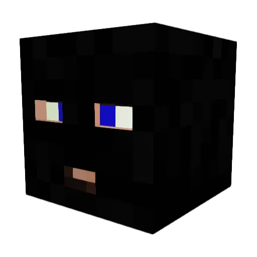 MaanPerkele Minecraft avatar head, 3D render