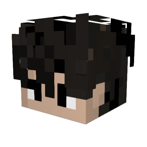 Maangel_R24 Minecraft avatar head, 3D render