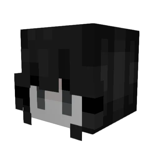 Maasayukii Minecraft avatar head, 3D render
