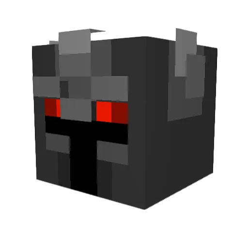 Maasterinc Minecraft avatar head, 3D render