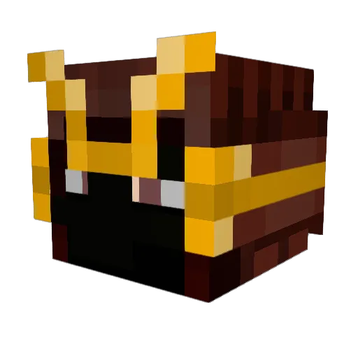 Mab0r0shi Minecraft avatar head, 3D render