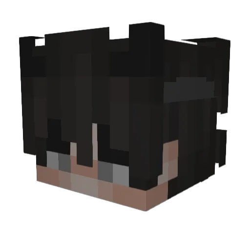 Mabey__ Minecraft avatar head, 3D render