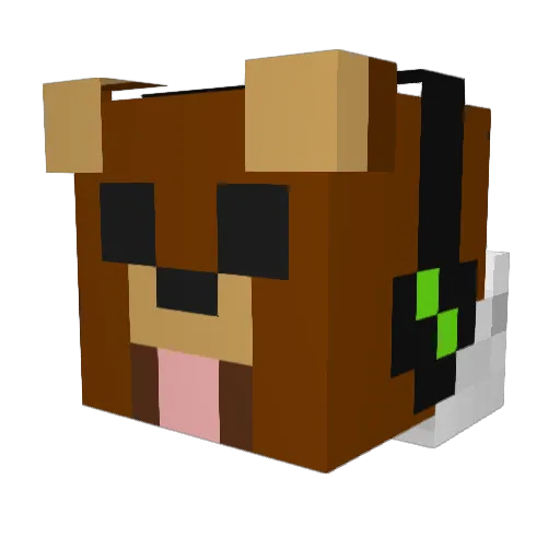 Mabi1999 Minecraft avatar head, 3D render